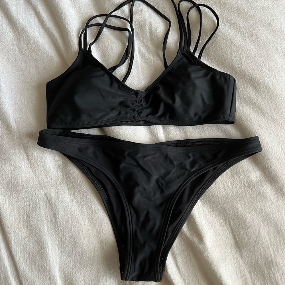 Aerie Black Bikini
